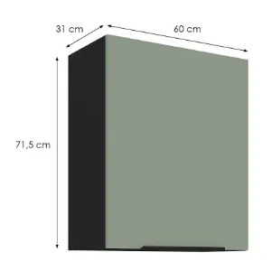Obrazek Szafka Kuchenna Aria-Sa/Bl Anti Fingerprint 60g-72 1f