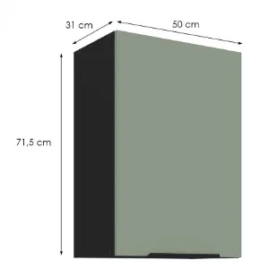Obrazek Szafka Kuchenna Aria-Sa/Bl Anti Fingerprint 50g-72 1f