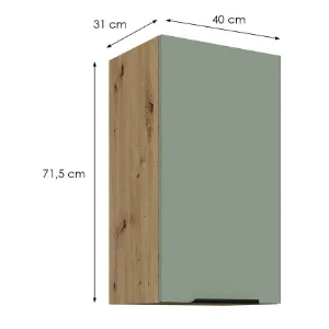 Obrazek Szafka Kuchenna Aria-Sa/Ar Anti Fingerprint 40g-72 1f