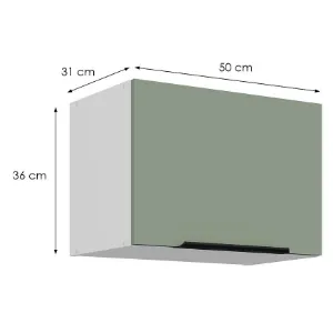 Obrazek Szafka Kuchenna Aria-Sa/Wh Anti Fingerprint 50gu-36 1f