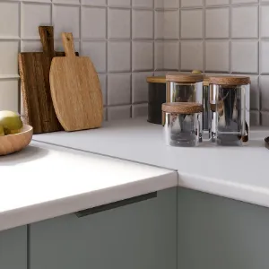 Obrazek Szafka Kuchenna Aria-Sa/Wh Anti Fingerprint 45g-108 1f