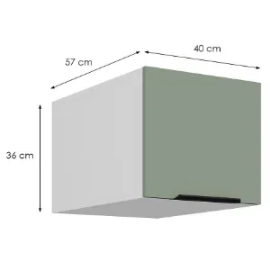 Obrazek Szafka Kuchenna Aria-Sa/Wh Anti Fingerprint 40 Nagu-36 1f