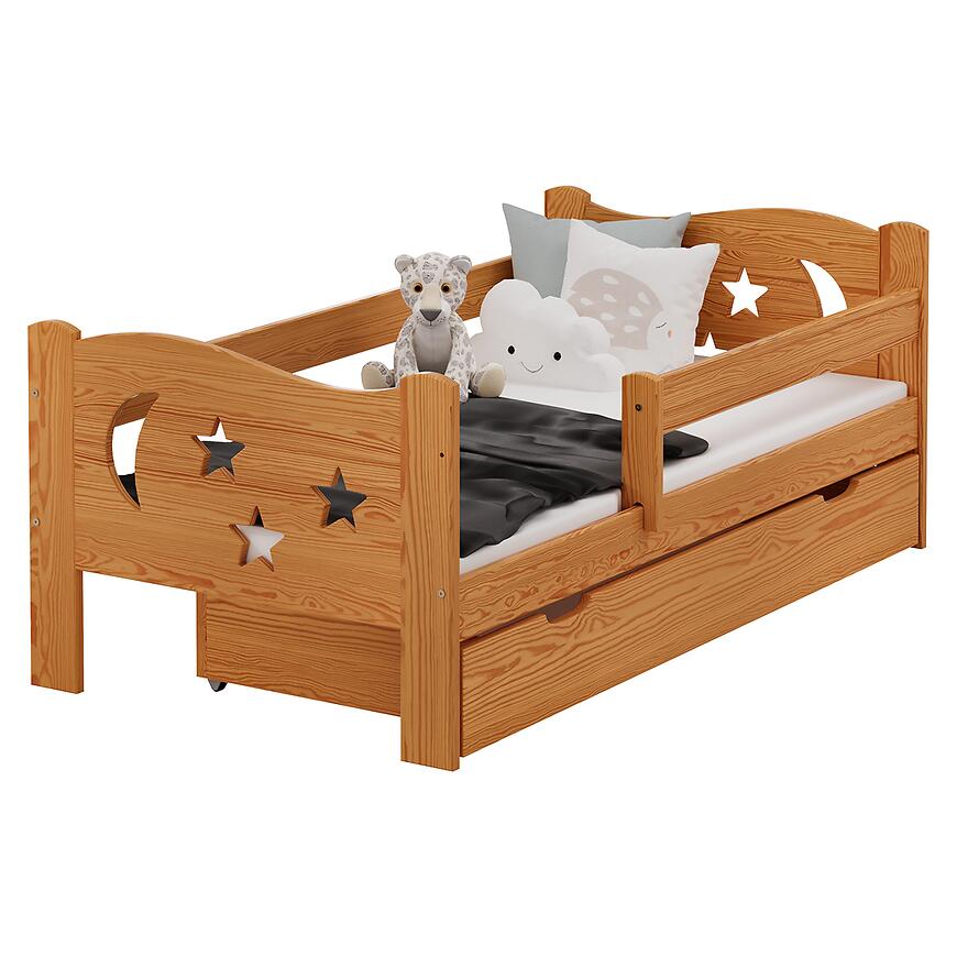 Łóżko Mikołaj 80/160 Olcha