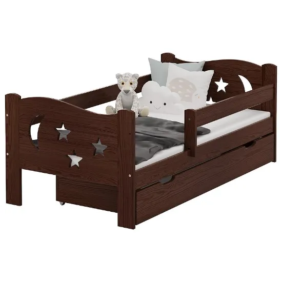 Obrazek Łóżko Mikołaj 80/160 Orzech