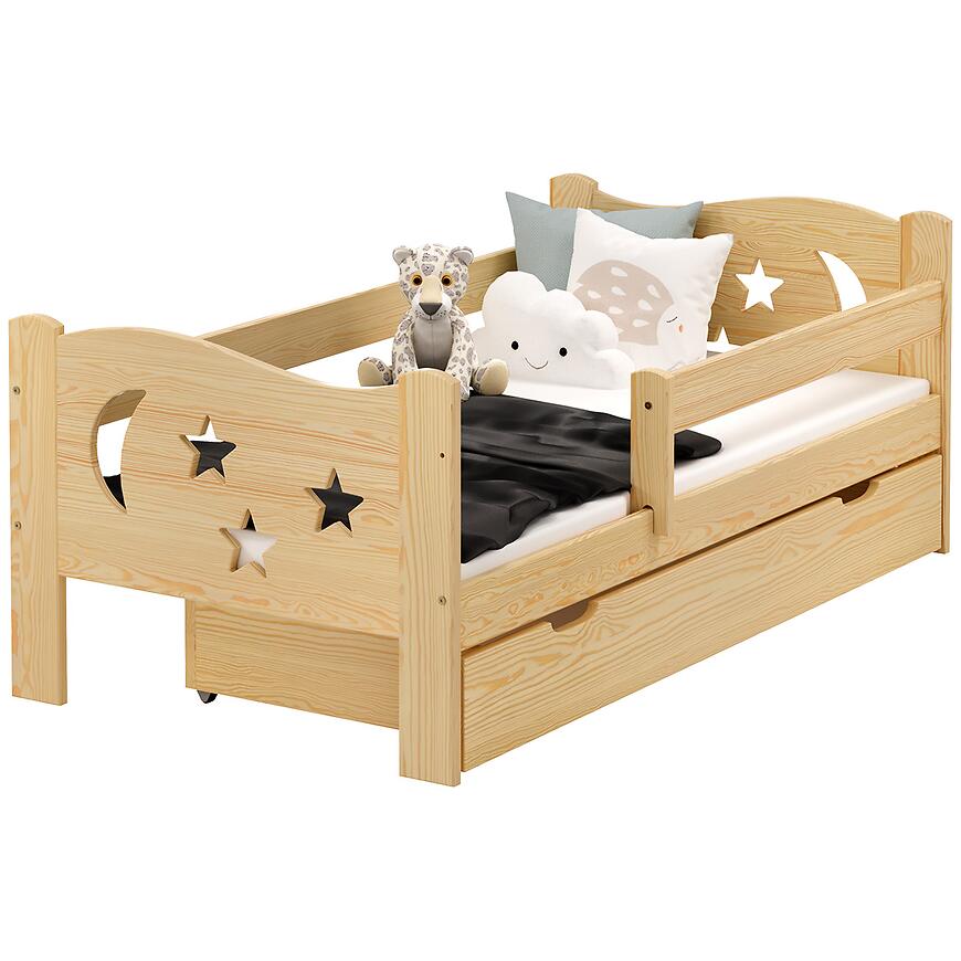 Łóżko Mikołaj 80/140 Sosna