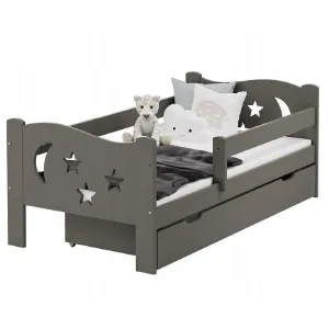 Obrazek Łóżko Mikołaj 80/140 Mat Szary