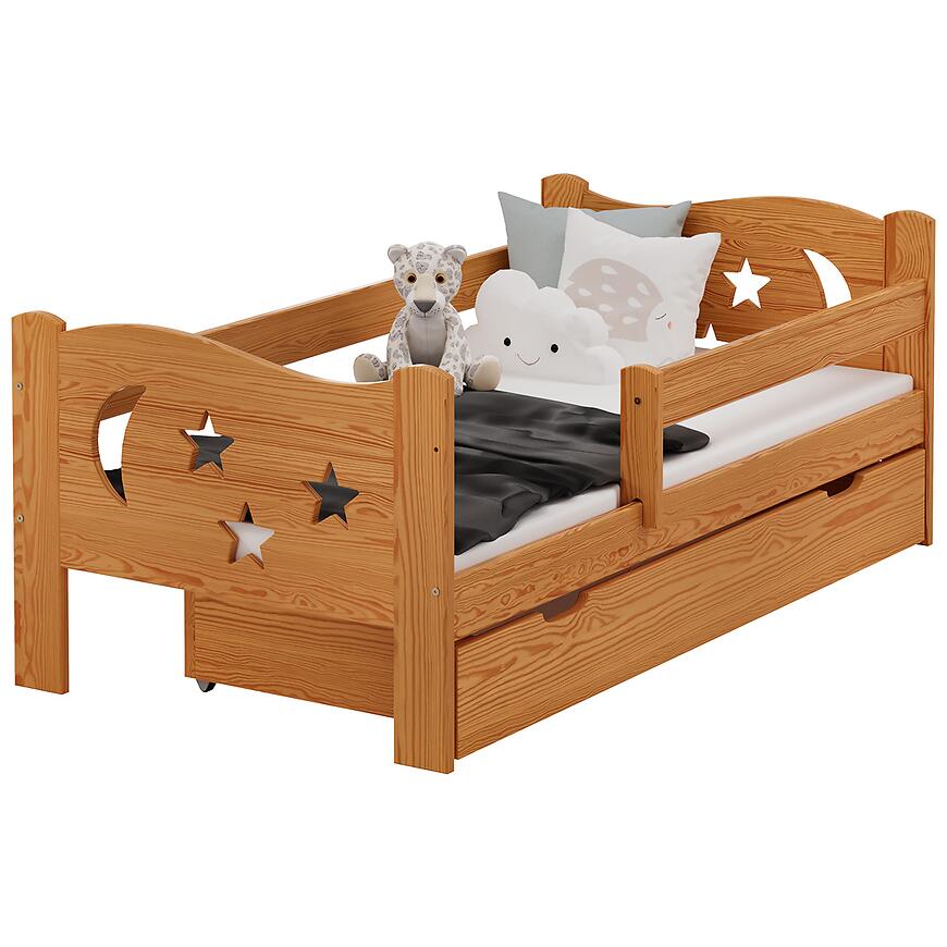 Łóżko Mikołaj 80/140 Olcha