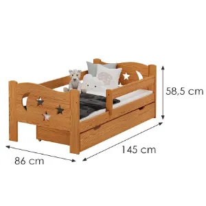 Obrazek Łóżko Mikołaj 80/140 Olcha