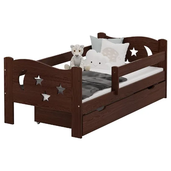 Obrazek Łóżko Mikołaj 80/140 Orzech