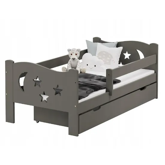 Obrazek Łóżko Mikołaj 80/180 Mat Szary