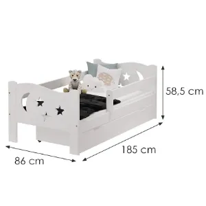 Obrazek Łóżko Mikołaj 80/180 Biały