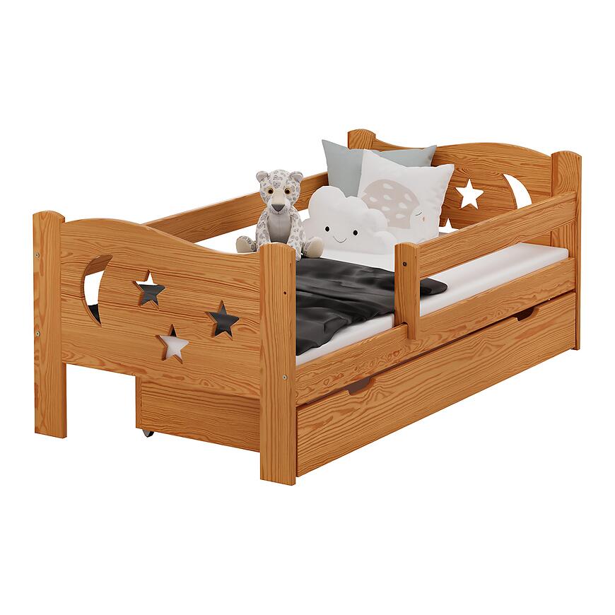 Łóżko Mikołaj 80/180 Olcha