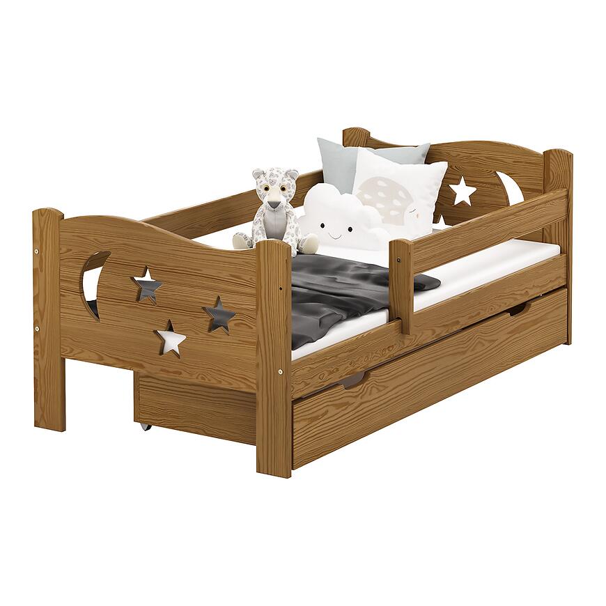 Łóżko Mikołaj 80/180 Dąb