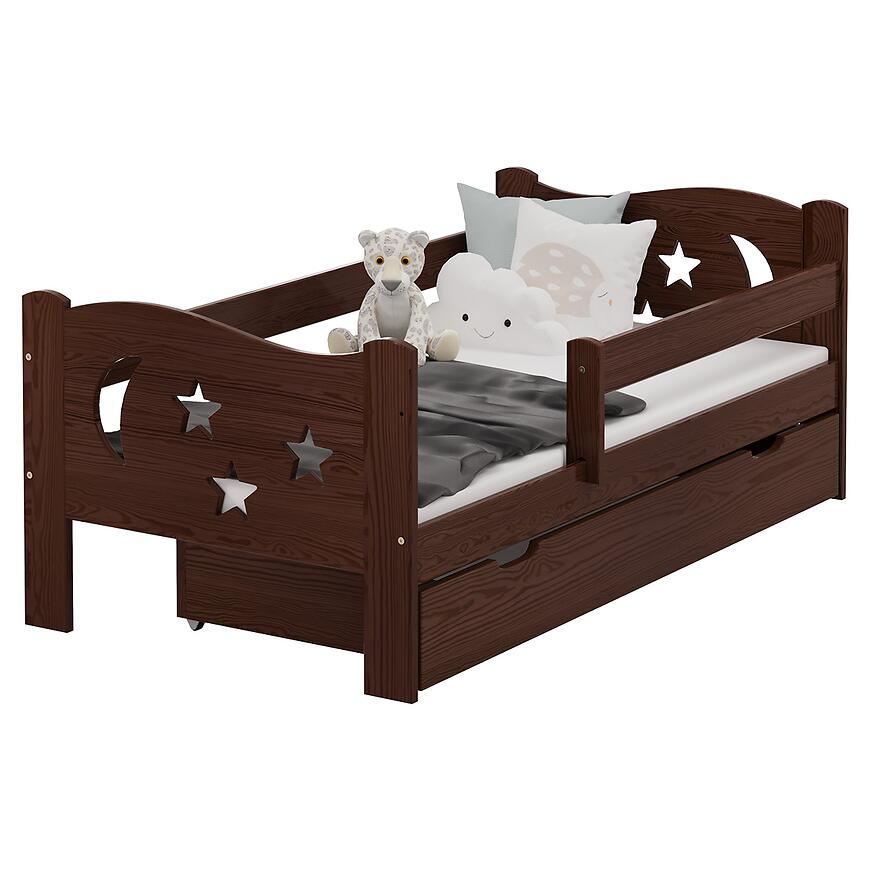 Łóżko Mikołaj 80/180 Orzech