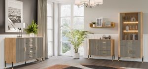 Obrazek Komoda Dante DT03 szary