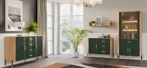 Obrazek Komoda Dante DT07 zielony