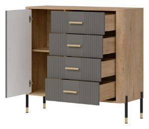 Obrazek Komoda Dante DT08 szary