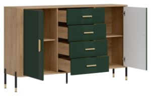 Obrazek Komoda Dante DT09 zielony
