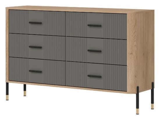 Obrazek Komoda Dante DT04 szary