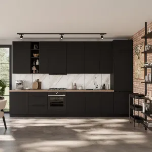 Obrazek Szafka Kuchenna Aria-Bl/Bl Anti Fingerprint 80 Nagu-36 1f