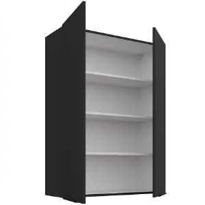 Obrazek Szafka Kuchenna Aria-Bl/Bl Anti Fingerprint 80g-108 2f