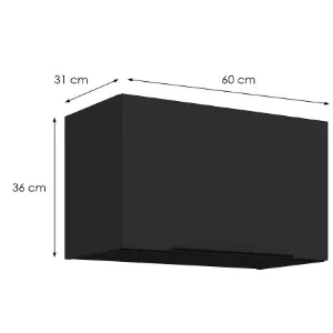 Obrazek Szafka Kuchenna Aria-Bl/Bl Anti Fingerprint 60gu-36 1f