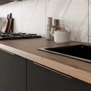 Obrazek Szafka Kuchenna Aria-Bl/Bl Anti Fingerprint 60 Nagu-36 1f