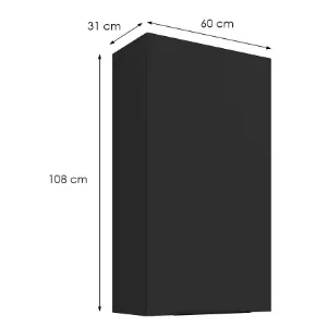 Obrazek Szafka Kuchenna Aria-Bl/Bl Anti Fingerprint 60g-108 1f