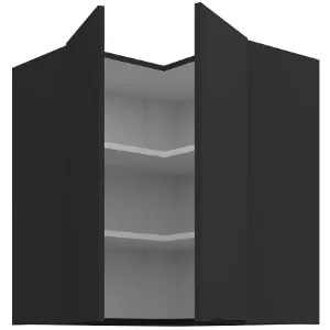 Obrazek Szafka Kuchenna Aria-Bl/Bl Anti Fingerprint 60x60 Gn-72 2f (90°)