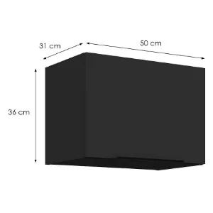 Obrazek Szafka Kuchenna Aria-Bl/Bl Anti Fingerprint 50gu-36 1f