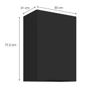 Obrazek Szafka Kuchenna Aria-Bl/Bl Anti Fingerprint 50g-72 1f