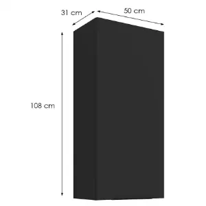 Obrazek Szafka Kuchenna Aria-Bl/Bl Anti Fingerprint 50g-108 1f