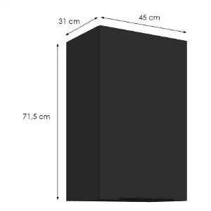 Obrazek Szafka Kuchenna Aria-Bl/Bl Anti Fingerprint 45g-72 1f