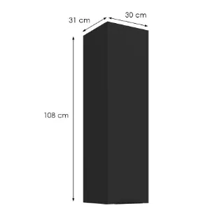 Obrazek Szafka Kuchenna Aria-Bl/Bl Anti Fingerprint 30g-108 1f