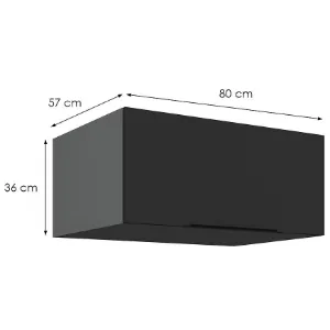 Obrazek Szafka Kuchenna Aria-Bl/Ant Anti Fingerprint 80 Nagu-36 1f