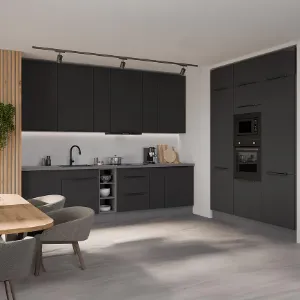 Obrazek Szafka Kuchenna Aria-Bl/Ant Anti Fingerprint 60g-108 1f