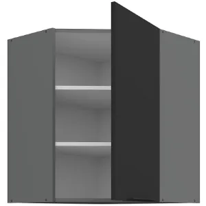 Obrazek Szafka Kuchenna Aria-Bl/Ant Anti Fingerprint 60x60 Gn-72 1f (45°)