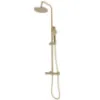 Obrazek Zestaw prysznicowy z termostatem Rea Parot złoty szczotkowany