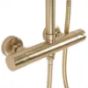Obrazek Zestaw prysznicowy z termostatem Rea Parot złoty szczotkowany