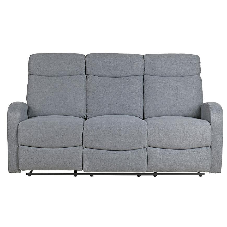 Sofa Sophie 3S szara z funkcją relax