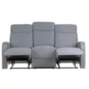 Obrazek Sofa Sophie 3S szara z funkcją relax