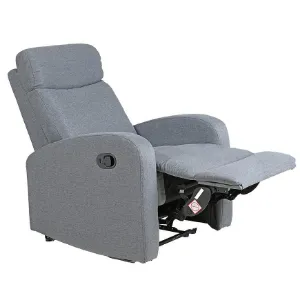 Obrazek Fotel Sophie szary z funkcją relax