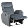 Obrazek Fotel Sue ciemny szary z funkcją relax
