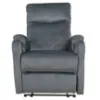 Obrazek Fotel Sue ciemny szary z funkcją relax