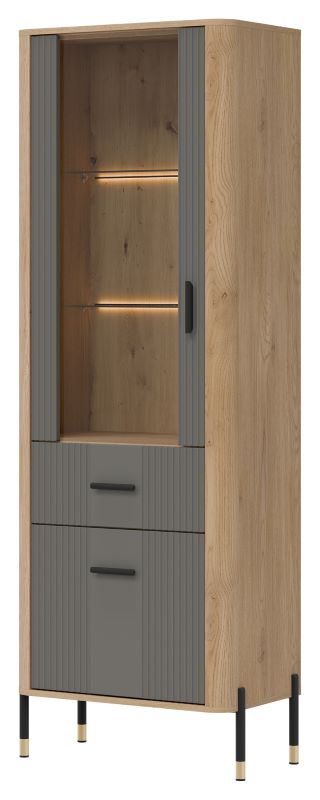 Witryna L/P Dante DT13 szary