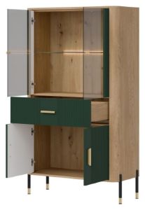 Obrazek Witryna niska Dante DT12 zielony