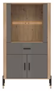 Obrazek Witryna niska Dante DT12 szary