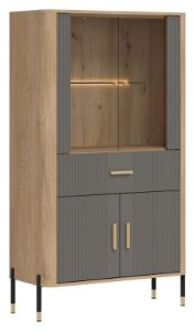 Obrazek Witryna niska Dante DT12 szary