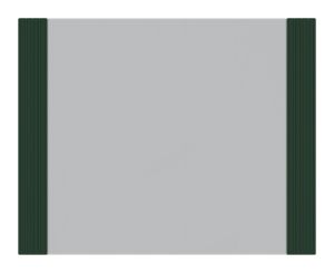 Obrazek Lustro Dante DT20 zielony