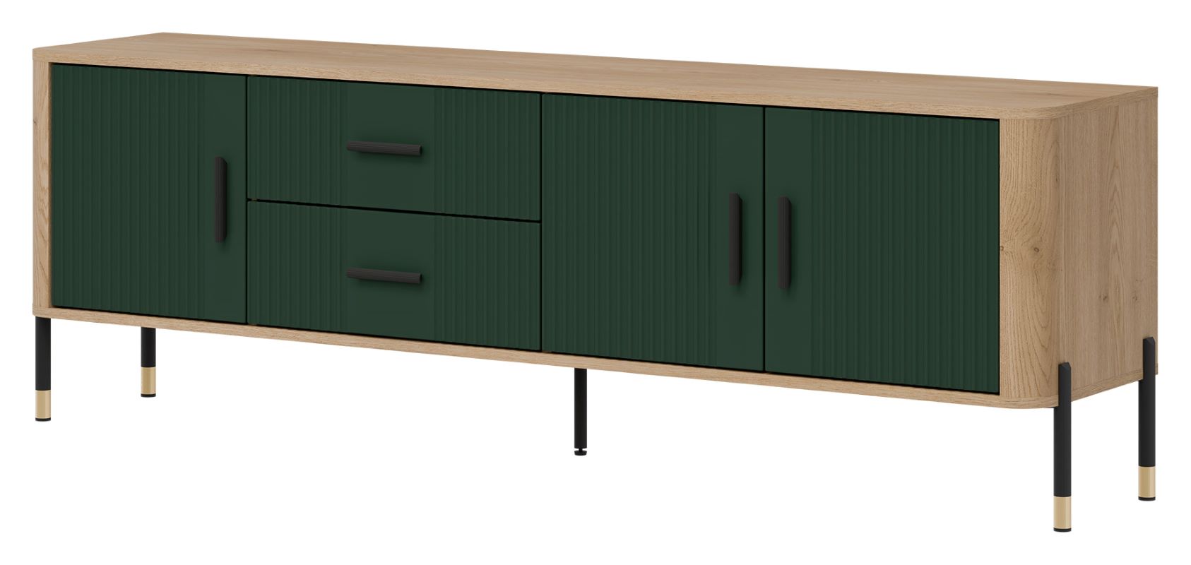 Szafka RTV Dante DT02 zielony